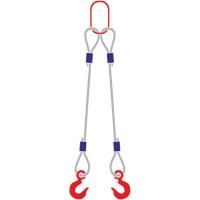 Строп канатный 2СК,  с 2 крюками 12,5Т x 5М