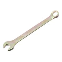 Ключ комбинированный, 9 мм, желтый цинк Сибртех по ценам производителя в Челябинске с доставкой по всей России