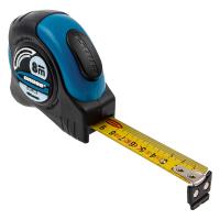 Рулетка "Schlagfest",8 м x 25 мм,магнитный обрезиненный зацеп,двусторонняя шкала,Нейлоновое покрытие,автоматическая фиксация Gross по ценам производителя в Челябинске с доставкой по всей России