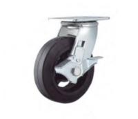 Колесо большегрузное поворотное SCdb 85 250 мм обрезиненное с тормозом (N) по ценам производителя в Челябинске с доставкой по всей России