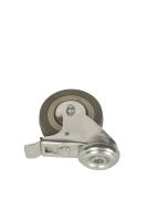 Колесо аппаратное поворотное SChgb 93 75 мм под болт с тормозом (F) купить в Москве с доставкой по всей России | ProtosMarket.ru