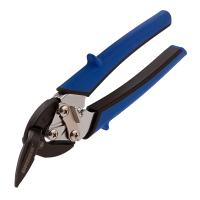 Ножницы по металлу "Piranha", 185 мм, прямой и правый рез, сталь СrM, двухкомпонентные рукоятки Gross по ценам производителя в Челябинске с доставкой по всей России