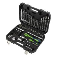 Набор инструментов 89 предметов, CrV 1/2", 1/4" Сибртех по ценам производителя в Челябинске с доставкой по всей России