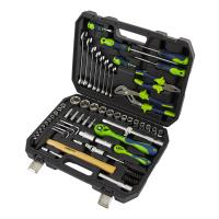 Набор инструментов 76 предметов CrV, 1/2", 1/4" Сибртех по ценам производителя в Челябинске с доставкой по всей России