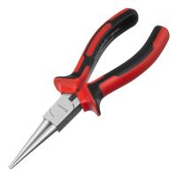 Круглогубцы Nickel, 160 мм, никелированные, двухкомпонентные рукоятки Matrix по ценам производителя в Челябинске с доставкой по всей России