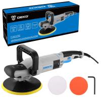 Шлифмашина полировальная сетевая DEKO P1500-D PRO, 180мм, 1500 Вт купить в Москве с доставкой по всей России | ProtosMarket.ru