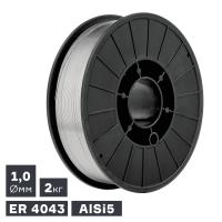 Проволока сварочная MIG, алюминий ER 4043 (AlSi5), Ø 1,0 мм, 2 кг купить в Москве с доставкой по всей России | ProtosMarket.ru