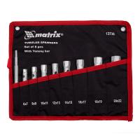 Набор ключей трубчатых торцевых 9 предметов Matrix