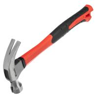 Молоток-гвоздодер optimal, 450 г, боек c магнитом, фибергласовая обрезиненная рукоятка Matrix по ценам производителя в Челябинске с доставкой по всей России