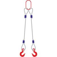 Строп канатный 2СК,  с 2 крюками 1,25Т x 2М