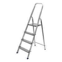 Стремянка, 4 ступени, алюминиевая, Сибртех по ценам производителя в Челябинске с доставкой по всей России