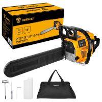 Бензопила DEKO DKCHS 52-18 PLUS, 3,8 л.с., 52 куб.см, 18", в сумке