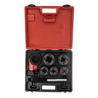 Набор клуппов 1/4-1/2-3/4-1-1.25"+ плашкодержатель с трещоткой, 8 предметов Matrix купить в Москве с доставкой по всей России | ProtosMarket.ru