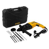 Перфоратор электрический RHH-800-26, SDS-plus, 800 Вт, 3 Дж, 3 плюс 1 реж. Denzel по ценам производителя в Челябинске с доставкой по всей России