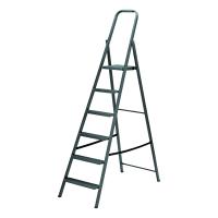 Стремянка 6 ступеней, компактная, стальная Сибртех по ценам производителя в Челябинске с доставкой по всей России