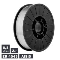 Проволока сварочная MIG, алюминий ER 4043 (AlSi5), Ø 0,8 мм, 2 кг по ценам производителя в Челябинске с доставкой по всей России