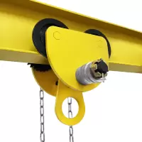 Каретка ручная 5т 12м тип GCL тележка на двутавр с ручным приводом