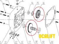 Редукторная пара 00501 купить в Москве с доставкой по всей России | ProtosMarket.ru