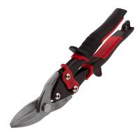 Ножницы по металлу "Piranha", 250 мм, прямой и левый рез, сталь СrMo, двухкомпонентные рукоятки Gross по ценам производителя в Челябинске с доставкой по всей России