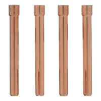 Набор цанг для электрода 1,6мм, 2,0мм, 2,4мм, 3,2 мм Denzel