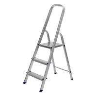 Стремянка, 3 ступени, алюминиевая, Сибртех по ценам производителя в Челябинске с доставкой по всей России