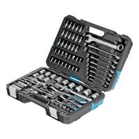 Набор инструментов, 1/4", 1/2", CrV, 120 зубьев, 82 предмета Gross по ценам производителя в Челябинске с доставкой по всей России