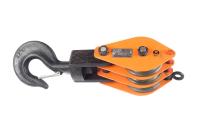 Блок монтажный трехрольный с крюком TOR 3,2 т