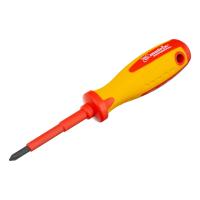 Отвертка Insulated, PH1 x 75 мм, CrMo, до 1000 В, двухкомпонентная рукоятка Matrix Professional по ценам производителя в Челябинске с доставкой по всей России