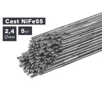 Пруток сварочный TIG, чугун (Cast NiFe55), Ø 2,4 мм, 5 кг по ценам производителя в Челябинске с доставкой по всей России