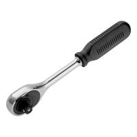 Ключ-трещотка 1/2", 45 зубьев, с быстрым сбросом, CrV, хром Сибртех по ценам производителя в Челябинске с доставкой по всей России