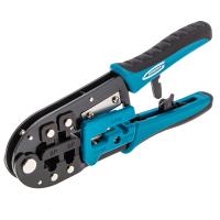 Клещи для обжима телефонных и компьютерных клемм RJ-45, 6P, 8P и RJ-11/12, 6P, 8P Gross по ценам производителя в Челябинске с доставкой по всей России