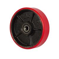 Колесо гидравлической тележки с подшипниками, полиуретан, 180 х 50мм по ценам производителя в Челябинске с доставкой по всей России