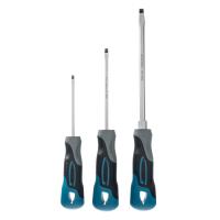 Набор отверток SL, 3 шт, S2, трехкомпонентная рукоятка Gross по ценам производителя в Челябинске с доставкой по всей России