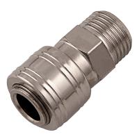 Муфта универсальная быстросъемная ("мама") внешняя резьба 1/2, 1 шт, Stels