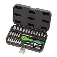 Набор инструментов 29 предметов, CrV, 1/4" Сибртех по ценам производителя в Челябинске с доставкой по всей России