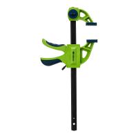 Струбцина F-образная, быстрозажимная, 200 х 70 х 420 мм, пластиковый корпус, фиксатор, двухкомпонентная рукоятка Сибртех по ценам производителя в Челябинске с доставкой по всей России