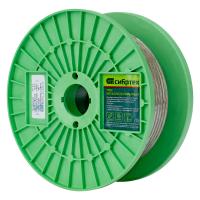 Трос металлополимерный прозрачный ПР-5.0, толщина 5.0 мм, катушка 50 метров Сибртех