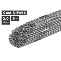 Пруток сварочный TIG, чугун (Cast NiFe55), Ø 2,0 мм, 5 кг по ценам производителя в Челябинске с доставкой по всей России