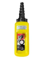 Пульт управления 2 кнопки, 2 скорости, стоп, ключ, IP65 A2913Y купить в Москве с доставкой по всей России | ProtosMarket.ru