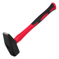 Молоток слесарный optimal, 1500 г, фибергласовая обрезиненная рукоятка, квадратный боек Matrix по ценам производителя в Челябинске с доставкой по всей России