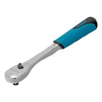 Ключ-трещотка 3/8", CrV, 90 зубьев, усиленный, хром Gross по ценам производителя в Челябинске с доставкой по всей России