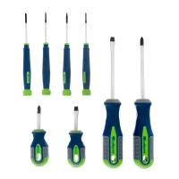 Набор отверток универсальный, CrV, трехкомпонентные рукоятки, 8 предметов Сибртех по ценам производителя в Челябинске с доставкой по всей России