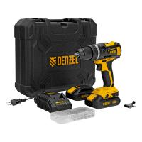 Дрель-шуруповерт аккумуляторная ударная бесщет CIDB-IB-18-02, Li-Ion, 18 В, 2 акк. Denzel по ценам производителя в Челябинске с доставкой по всей России