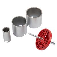 Набор коронок по керамической плитке, 33-67-73 мм, шестигранный хвостовик Matrix по ценам производителя в Челябинске с доставкой по всей России