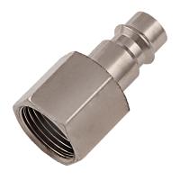 Ниппель универсальный быстросъемный ("папа") 3/8, внутренняя резьба, 2 шт, Stels