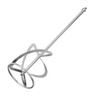 Насадка для миксера, для тяжелых растворов, 160 х 590 мм, оцинкованная, хвостовик резьба М14 Сибртех по ценам производителя в Челябинске с доставкой по всей России