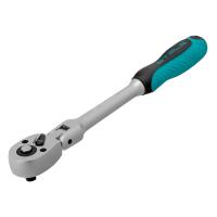 Ключ-трещотка шарнирный 1/4", СrV, 72 зуба, с быстрым сбросом, матовый хром Stels по ценам производителя в Челябинске с доставкой по всей России