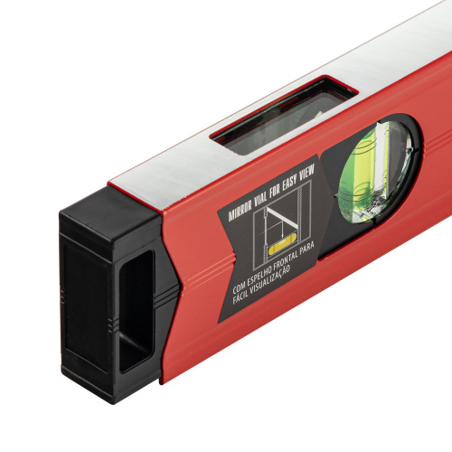 Уровень алюминиевый магнитный, 800 мм, фрезерованный, 3 глазка (1 зеркальный) усиленный Matrix по ценам производителя в Челябинске с доставкой по всей России