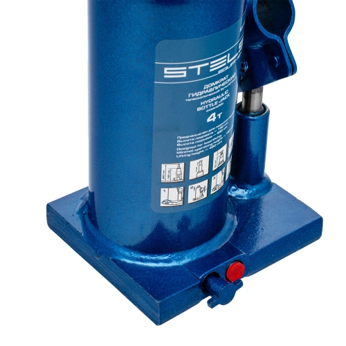 Домкрат гидравлический бутылочный телескопический, 4 т, h подъема 190-480 мм Stels по ценам производителя в Челябинске с доставкой по всей России