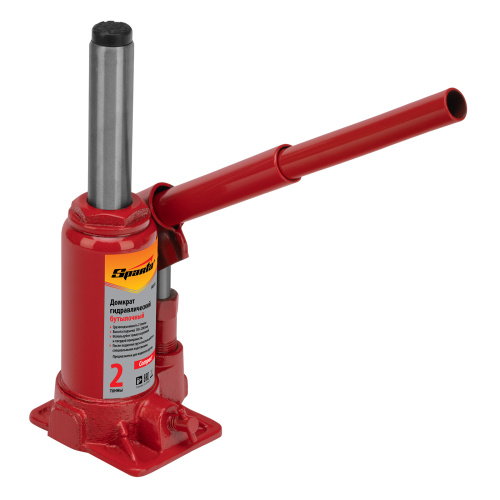 Домкрат гидравлический бутылочный 2 т, h подъема 150-280 мм Sparta Compact по ценам производителя в Челябинске с доставкой по всей России